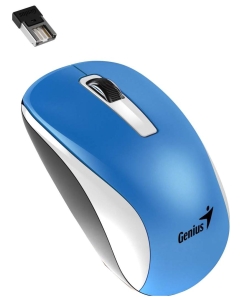 Купить Беспроводная мышь Genius NX-7010 White/Blue  в E-mobi
