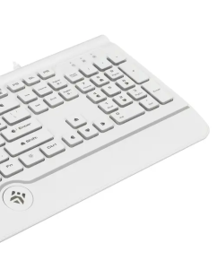 Купить Проводная клавиатура DEXP K-10004WU белый (K-10004WU)  в E-mobi