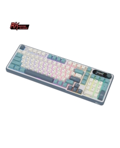 Купить Беспроводная клавиатура Royal Kludge RK-S98 бежевый (6935280823985)  в E-mobi