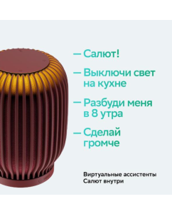 Купить Умная колонка Sber SberBoom Марсианский красный  в E-mobi