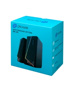 Купить Колонки компьютерные OKLICK OK-125 Black (1458489)  в E-mobi