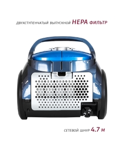 Купить Пылесос Pioneer VC321C синий, черный  в E-mobi