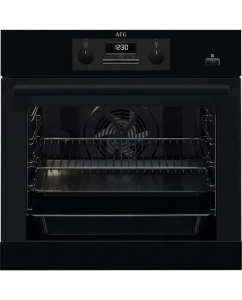 Купить Встраиваемый электрический духовой шкаф AEG BEB351111B черный в E-mobi