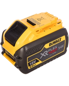 Купить Аккумуляторная батарея XR FLEXVOLT Li-Ion 18В, 9 Ач / 54В, 3 Ач DEWALT DCB547 в E-mobi