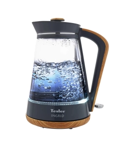 Купить Чайник электрический TESLER KT-1750 1.7 л серый  в E-mobi