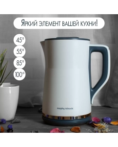 Купить Чайник электрический Morphy Richards MR6070W 1.5 л белый  в E-mobi