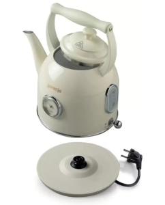 Купить Чайник электрический Gorenje K17CLIN 1.7 л бежевый  в E-mobi