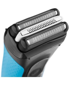 Купить Электробритва Braun 3010s (CN) голубая, черная  в E-mobi