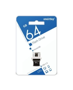 Купить Флешка SmartBuy POKO 64ГБ Black (SB64GBPO-K)  в E-mobi
