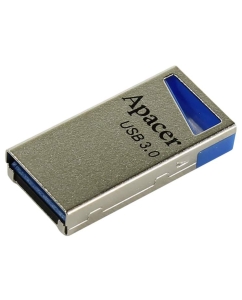 Купить Флешка Apacer AH155 64ГБ Silver/Blue (AP64GAH155U-1)  в E-mobi