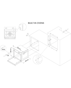 Купить Встраиваемый электрический духовой шкаф Simfer B6EB16023 черный  в E-mobi