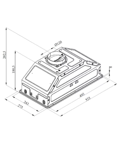 Купить Вытяжка Monsher INHIT 60 Acier  в E-mobi