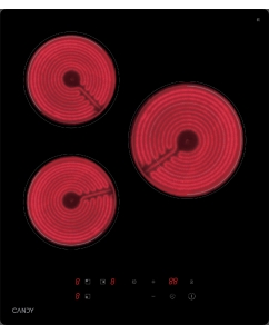 Купить Встраиваемая варочная панель электрическая Candy CHXC53DB черный  в E-mobi