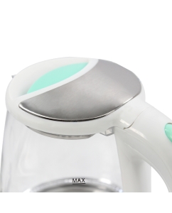 Купить Чайник электрический LUMME LU-164 2.2 л белый, серебристый  в E-mobi