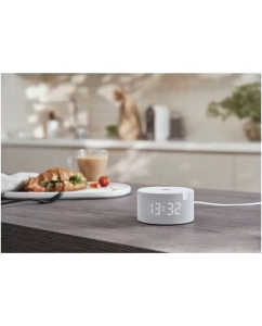 Купить Умная колонка Яндекс Станция Мини Новая - с Алисой, с часами, серая  в E-mobi