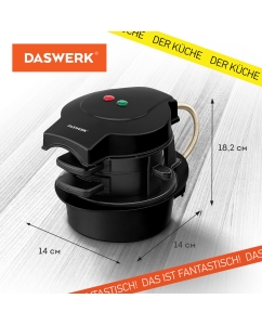 Купить Сэндвич-тостер DASWERK BM-1 черный  в E-mobi