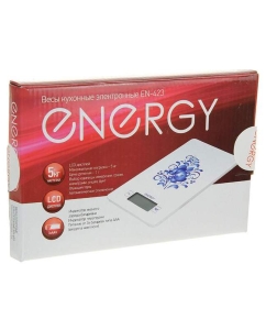 Купить Весы кухонные Energy EN-423 White  в E-mobi