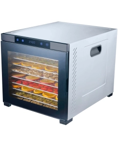 Купить Сушилка для овощей и фруктов Viatto VA-DG10SS серебристый  в E-mobi