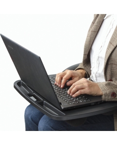 Купить Подставка для ноутбука Brauberg 512668 (на колени, 48*33.5см, 2 пенала)  в E-mobi