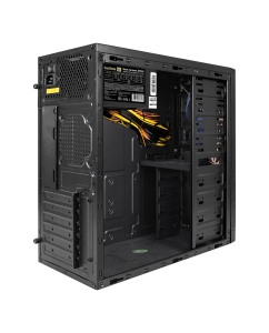 Купить Корпус компьютерный ExeGate XP-330U Black (EX272728RUS) черный  в E-mobi