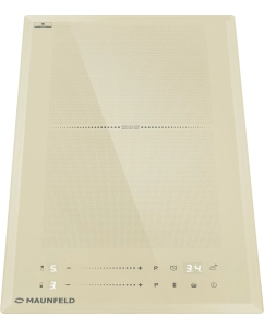 Купить Встраиваемая варочная панель индукционная MAUNFELD CVI292S2FBG бежевый  в E-mobi