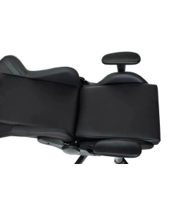 Купить Кресло игровое ZOMBIE FORMULA CARB черный, экокожа, механизм качания топ-ган  в E-mobi