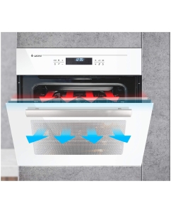 Купить Встраиваемый электрический духовой шкаф GEFEST ДА 622-04 БS White  в E-mobi