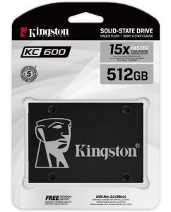 Купить SSD накопитель Kingston KC600 2.5" 512 ГБ (SKC600/512G)  в E-mobi