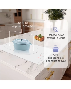 Купить Встраиваемая варочная панель индукционная Zigmund &amp; Shtain CI 29.3 W черный  в E-mobi
