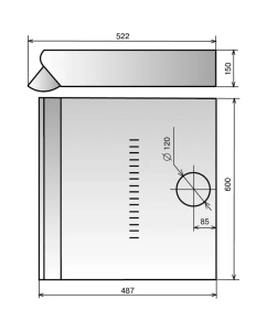 Купить Вытяжка настенная ELIKOR Davoline 60П-290-П3Л коричневый  в E-mobi