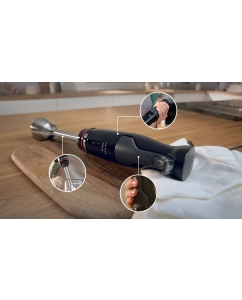 Купить Погружной блендер Bosch MSM4B670 черный  в E-mobi