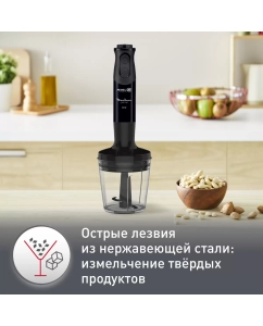 Купить Погружной блендер Moulinex Optichef DD64K832, черный  в E-mobi