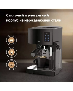 Купить Рожковая кофеварка BQ CM9002 черный  в E-mobi