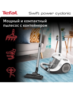 Купить Пылесос Tefal TW2947EA белый в E-mobi