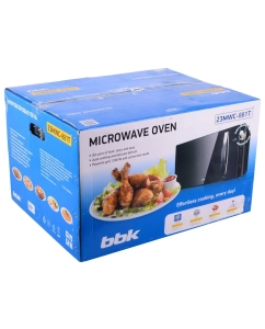 Купить Микроволновая печь с грилем и конвекцией BBK 23MWC-881T/B-M черный/зеркальный  в E-mobi