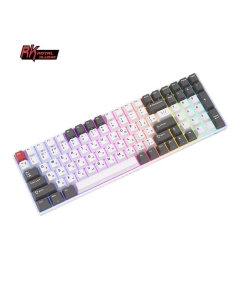 Купить Беспроводная клавиатура Royal Kludge RK100 белый (6935280824067)  в E-mobi