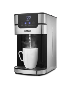 Купить Термопот Kitfort KT-2501 4 л черный, серебристый  в E-mobi