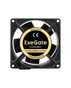 Купить Корпусной вентилятор ExeGate 220В ExeGate EX09238BAT (EX289010RUS)  в E-mobi