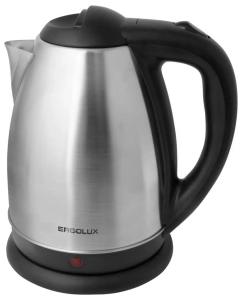 Купить Чайник электрический Ergolux ELX-KS01-C72 1.8 л серый, черный в E-mobi