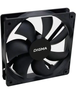 Купить Вентилятор Digma DFAN-120-7 3-pin, 4-pin, Molex24dB, 180gr, Ret  в E-mobi