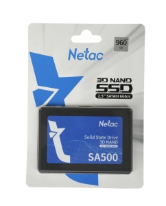Купить SSD накопитель Netac SA500 2.5" 960 ГБ (NT01SA500-960-S3X)  в E-mobi