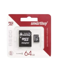 Купить Карта памяти SmartBuy Micro SD SB64GBSDCL10-01 64GB  в E-mobi