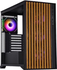 Купить Корпус компьютерный Formula TimberLine T0 (TIMBERLINE T0) черный  в E-mobi