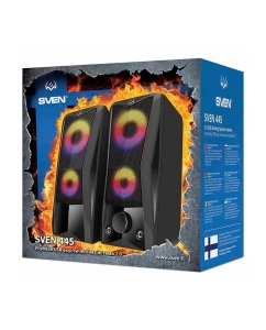 Купить Колонки компьютерные Sven 445 Black  в E-mobi