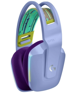 Купить Беспроводные наушники Logitech G733 Lightspeed Lilac Black (981-000864)  в E-mobi