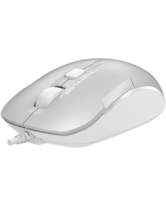 Купить Проводная мышь A4Tech FM26 серебристый, белый  в E-mobi