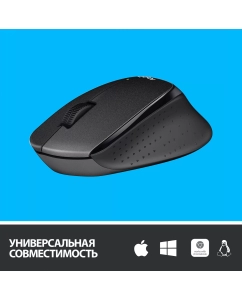 Купить Беспроводная мышь Logitech M330 Black (910-004909)  в E-mobi