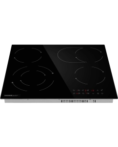 Купить Встраиваемая варочная панель электрическая HOMSair HVС64SMDBK черный  в E-mobi