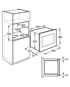 Купить Встраиваемая микроволновая печь Electrolux LMS2203EMX черный  в E-mobi