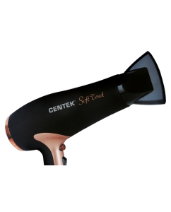 Купить Фен Centek CT-2241 2200 Вт черный, золотистый  в E-mobi